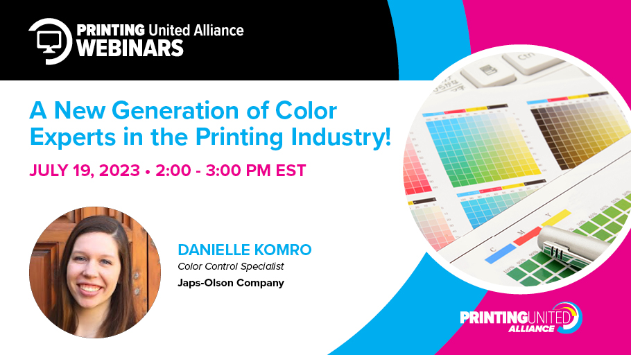 Webinar Announcement:  A New Generation of Color Experts in the Printing Industry!