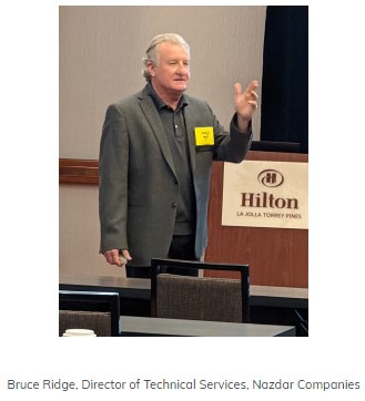 Bruce Ridge, Director of Technical Services, Nazdar Companies