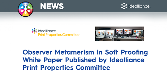 Observer Metamerism in Soft Proofing White Paper Announcement