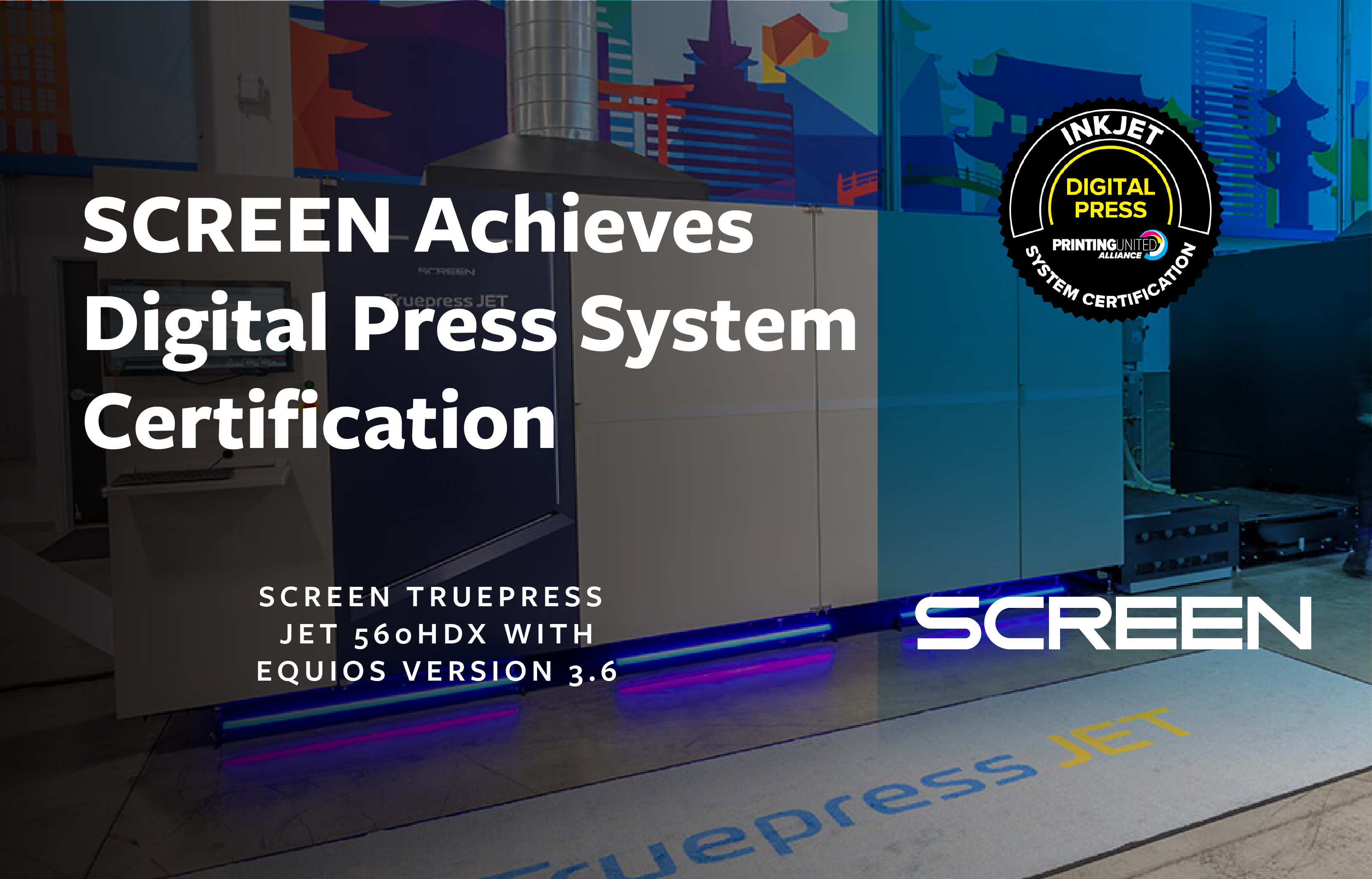 SCREEN Achieves Digital Press System Certification