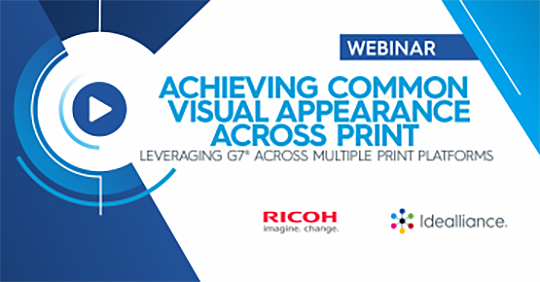 WEBINAR: Achieving Common Visual Appearance Across Print
