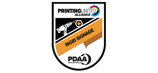Rigid Signage Certification