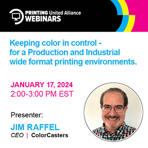 Keeping Color in Control:  For Production and Industrial Wide Format Printing