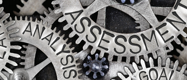 Assessment Analysis Gears Graphic
