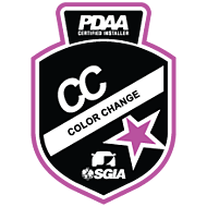 PDAA Color Change Badge