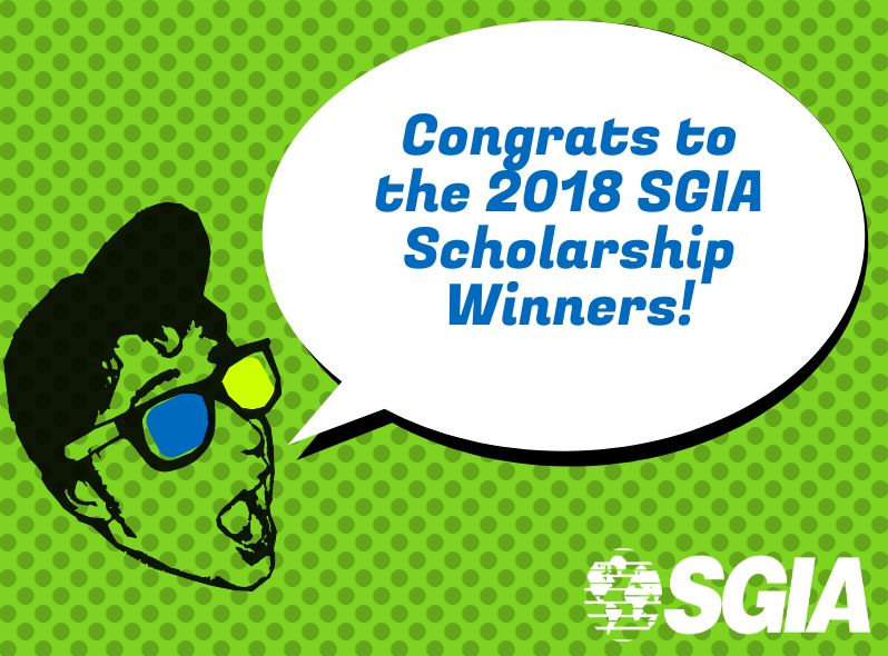 Congrats to 2018 Scholarship Winners