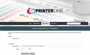 Find a Printer Directory