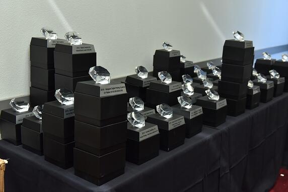 Product of the Year Trophy Table