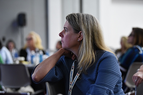 Women in Print - Audience at Attention