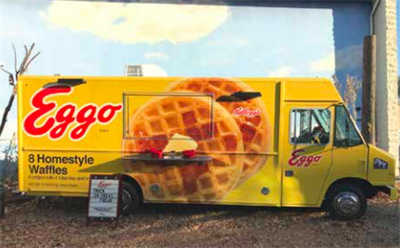 Delivery Truck Graphic Wrap