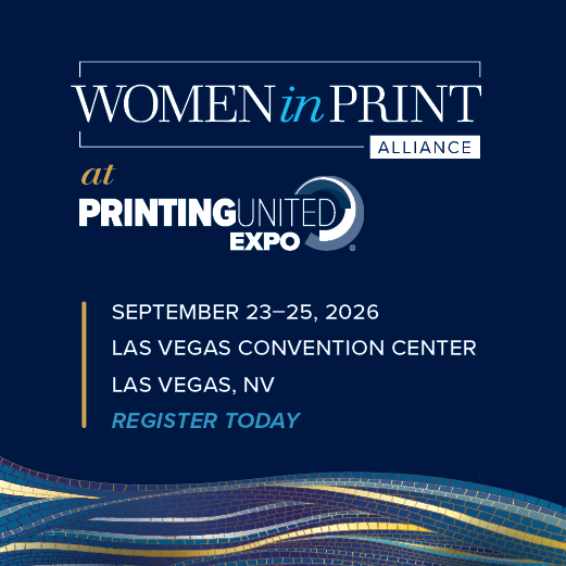 Women in Print Alliance Expo 2026 Graphic