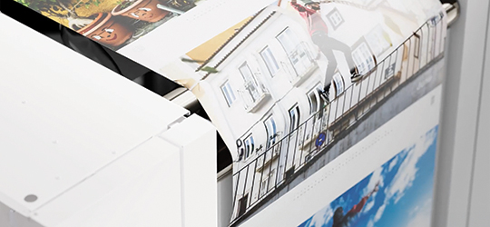 documents being printed with inkjet technology