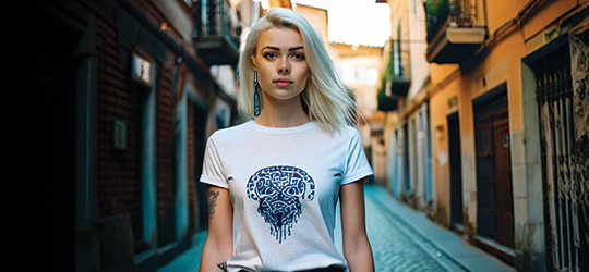 artificial intelligence used to create artwork for apparel