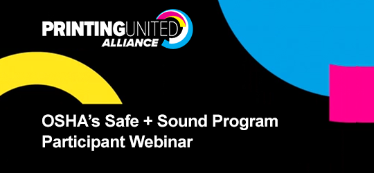 OSHA Safe & Sound Program Participant Webinar